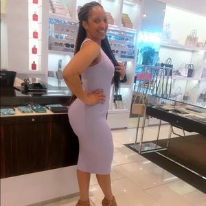 Michael Kors ribbed knit dress